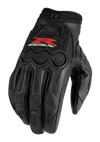 Icon Arc Suzuki Black Gloves